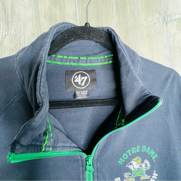 Notre Dame Fighting Irish Pull Over Shirt - Picture 2 of 5